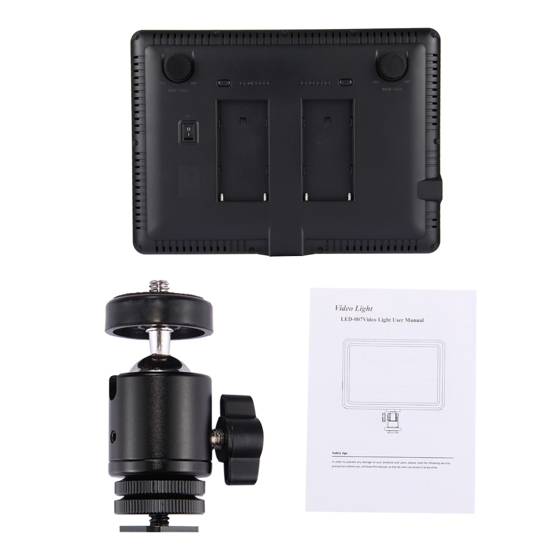 Puluz Videolampa med 152st lysdioder - 24x17.5x2cm