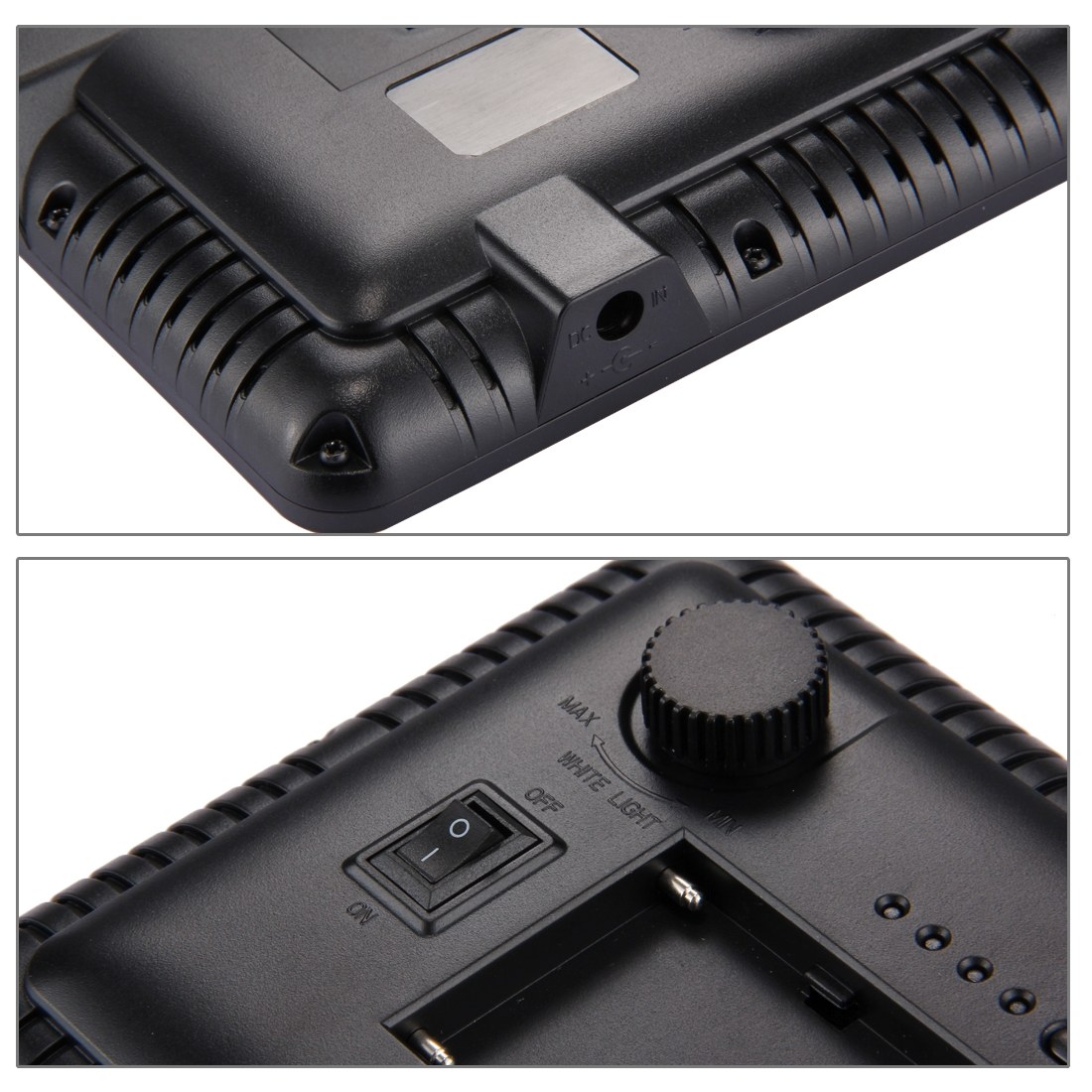 Puluz Videolampa med 104st LEDs för DSLR-kameror 17.5x12.5cm