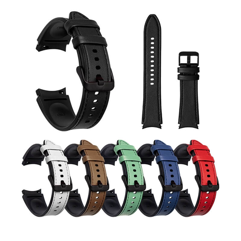 Läderarmband Brun för Smartwatch 20mm Universal modell