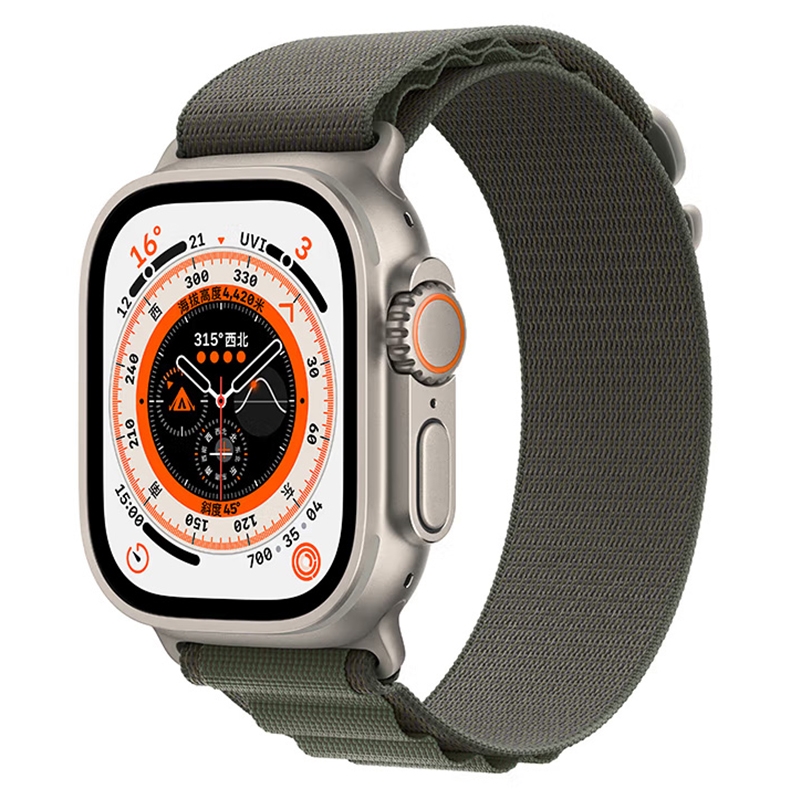  Armband fr Apple Watch 42/44/45/49mm nylon
