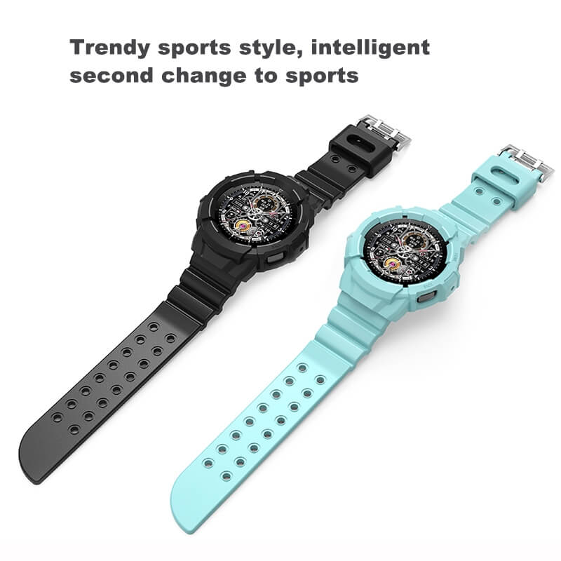  Armband & klockskydd fr Galaxy Watch 5 44mm av silikon