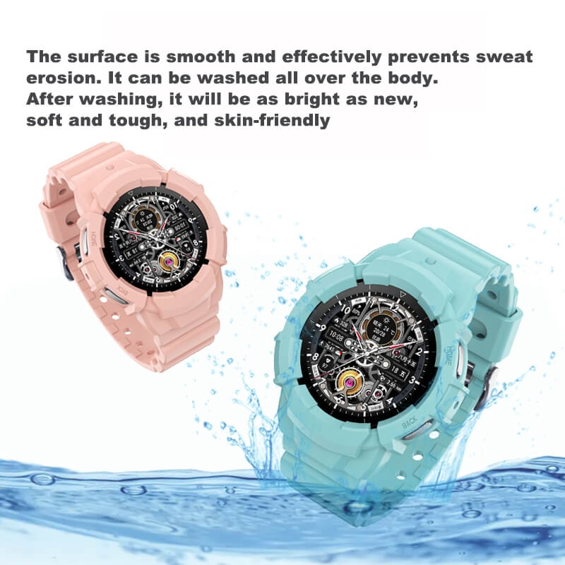  Armband & klockskydd fr Galaxy Watch 5 44mm av silikon