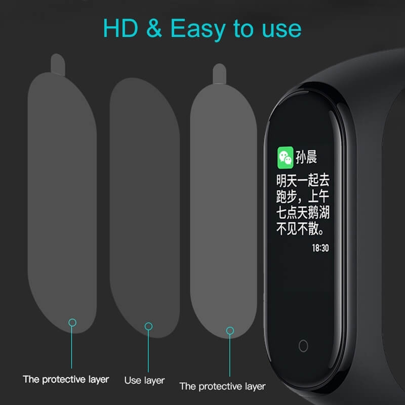  Displayskydd fr Xiaomi Mi Band 4