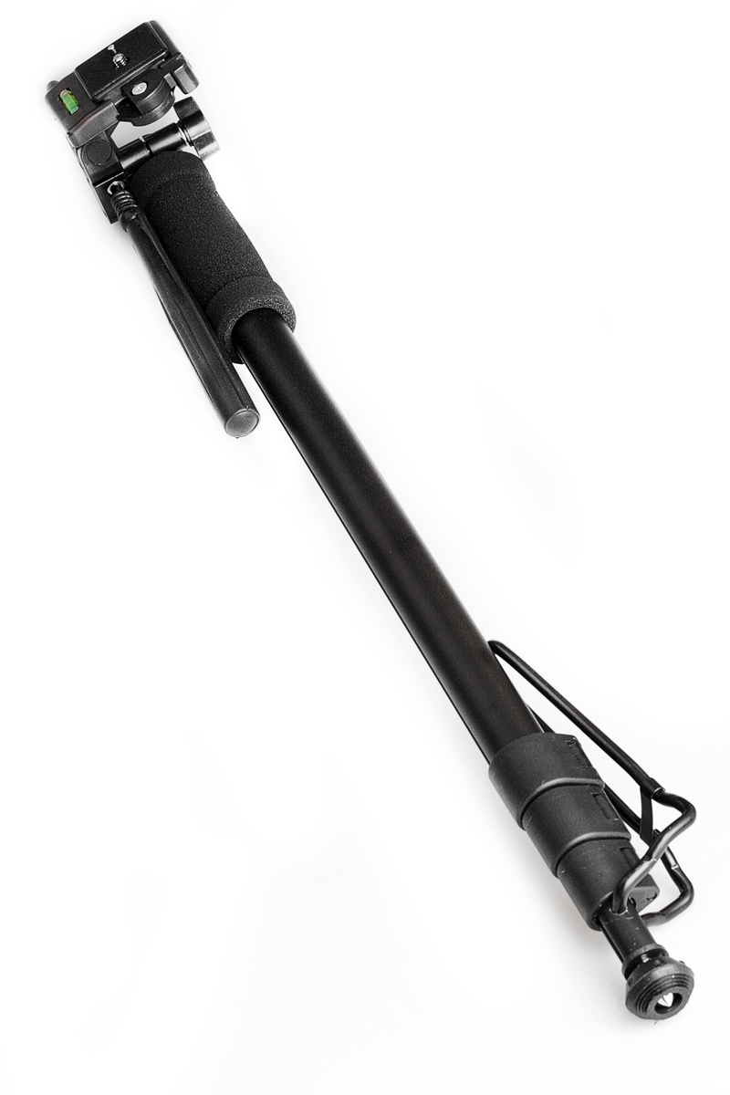 Fancier Enbensstativ 180cm Trevägshuvud & Stöd