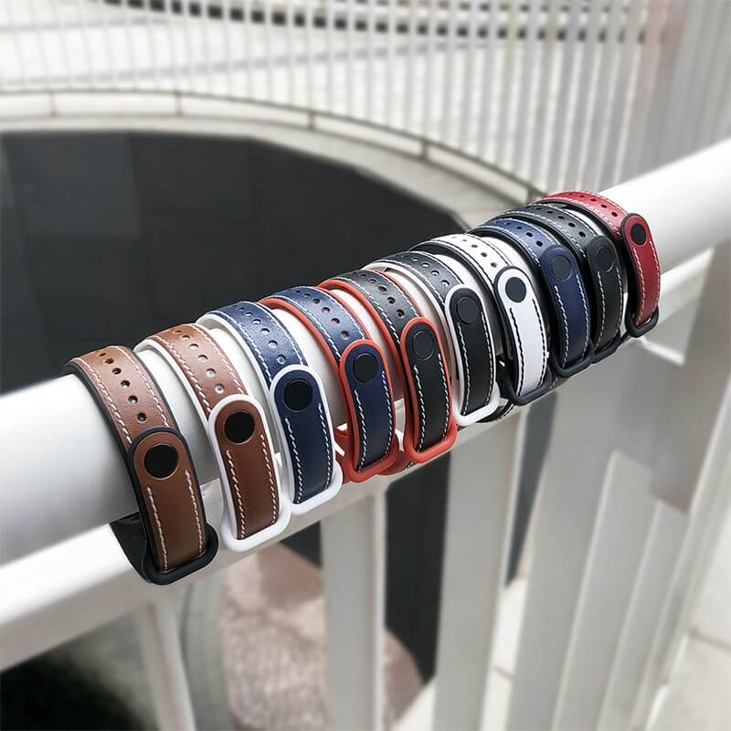  Mijobs Armband Svart för Xiaomi Mi Band 5/6